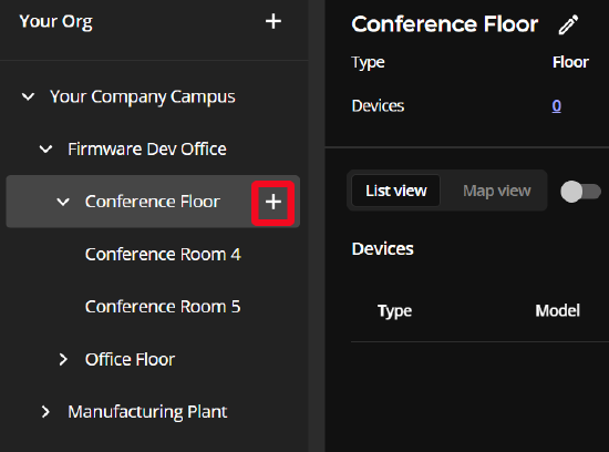 Adding bookable resources to floor